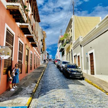 Viejo San Juan - colorful street in San Juan - Local Flavor Near Me Viejo San Juan - colorful street in San Juan - Local Flavor Near Me