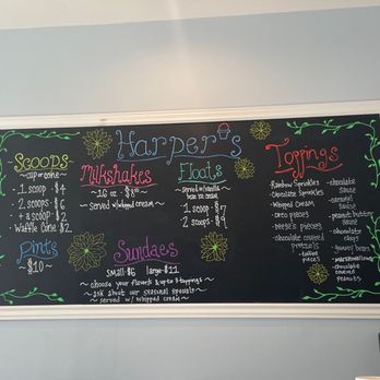 Harper's Ice Cream - Menu - Ice Cream & Frozen Yogurt Near Me - Philadelphia, Pennsylvania Harper's Ice Cream - Menu - Ice Cream & Frozen Yogurt Near Me - Philadelphia, Pennsylvania
