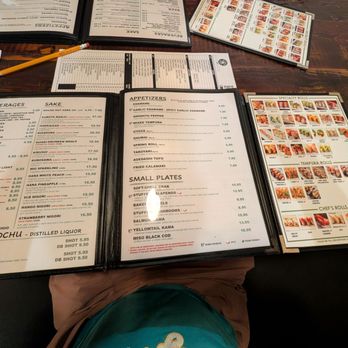 Mikko Sushi - Menu with visual aid - Sushi Bars Near Me - Vista, California