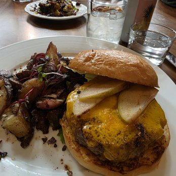 James Provisions - Winter Burger with potatoes - Salad Near Me - Hurst, Texas