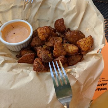Beerburg Brewing - Patatas bravas - Breweries Near Me - Austin, Texas