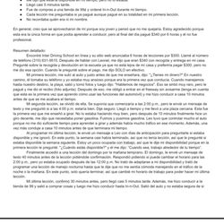 Inter Driving School - Spanish translation