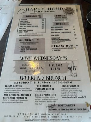 Menu photo 7 Water Oak Grill Safety Harbor, FL Menu photo 7 Water Oak Grill Safety Harbor, FL
