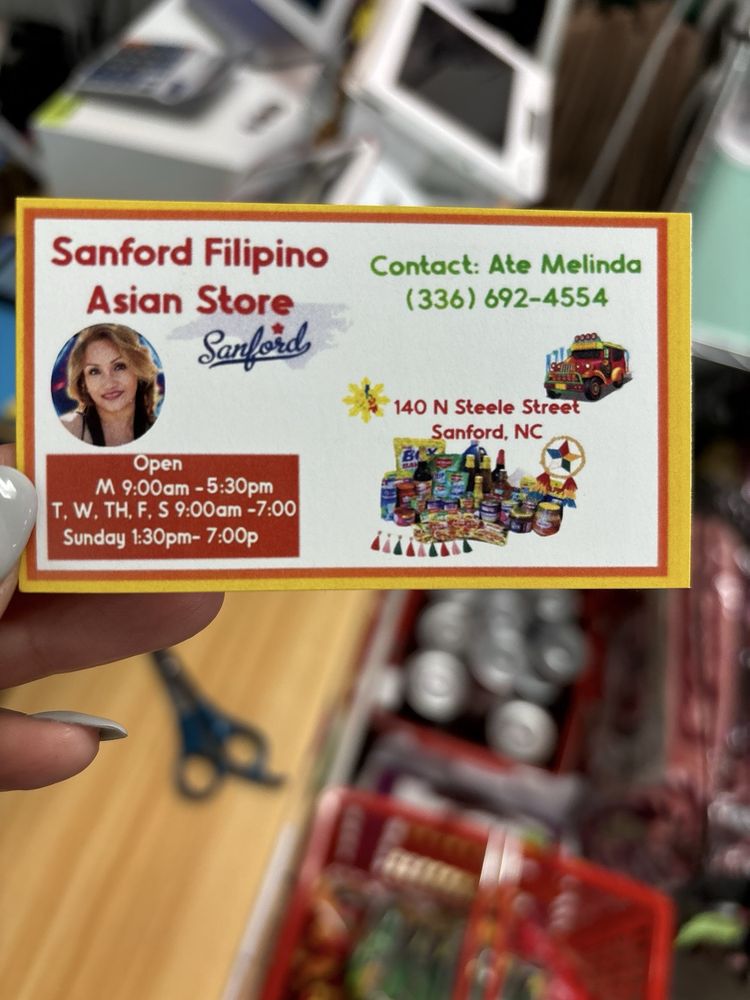 Sanford Filipino Asian Store Logo