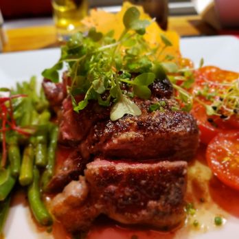Hattori Sushi & Steaks - Dry aged ribeye was amazing! - Japanese Near Me - Basel, BS
