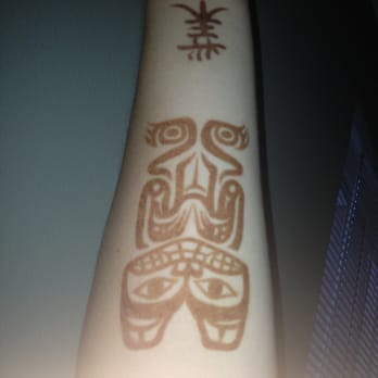 Kona Henna Studio - The Japanese means karma. And the bear represents protection. - Henna Artists Near Me - Kailua Kona, Hawaii Kona Henna Studio - The Japanese means karma. And the bear represents protection. - Henna Artists Near Me - Kailua Kona, Hawaii