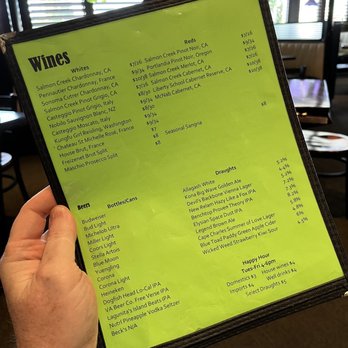 No Frill Bar and Grill - Drink menu - Wine Bars Near Me - Virginia Beach, Virginia