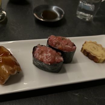 M Sushi - Cary - Omakase eel, sponge cake - Sushi Bars Near Me - Cary, North Carolina M Sushi - Cary - Omakase eel, sponge cake - Sushi Bars Near Me - Cary, North Carolina
