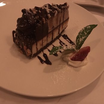 Oceanos Oyster Bar & Sea Grill - 5 layered chocolate cheesecake ! This was the highlight of the whole meal. Delicious! - Seafood Near Me - Fair Lawn, New Jersey Oceanos Oyster Bar & Sea Grill - 5 layered chocolate cheesecake ! This was the highlight of the whole meal. Delicious! - Seafood Near Me - Fair Lawn, New Jersey