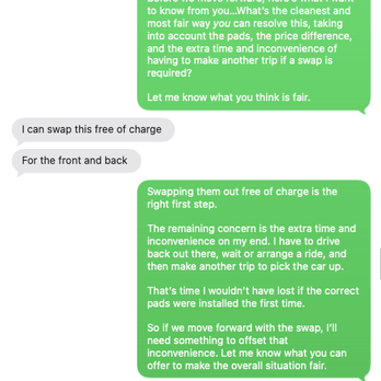 Master Garage Auto Services - Text Message 8 of 12 - Auto Repair Near Me - Garland , Texas Master Garage Auto Services - Text Message 8 of 12 - Auto Repair Near Me - Garland , Texas