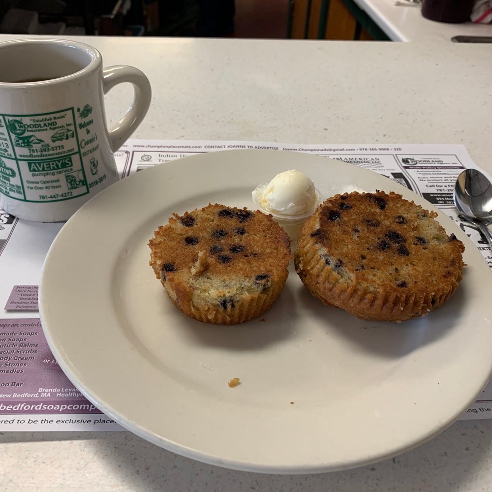 Connie's Restaurant - The best Grilled corn muffin and coffee anywhere! - Breakfast & Brunch Near Me - Hanson, Massachusetts Connie's Restaurant - The best Grilled corn muffin and coffee anywhere! - Breakfast & Brunch Near Me - Hanson, Massachusetts