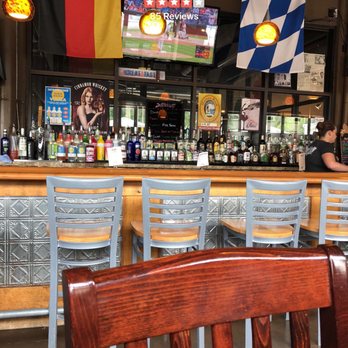 Blue Heron Brewpub - The bar from our window side bar table - American Near Me - Marshfield, Wisconsin