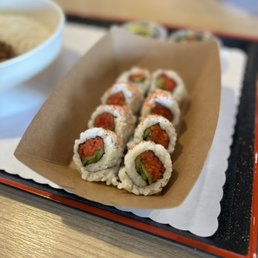 spicy tuna roll = $4.99