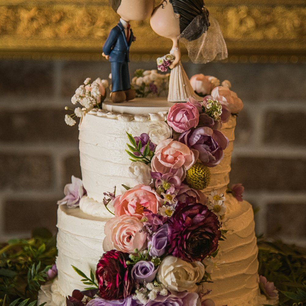 Rosebud Floral Designs - Misty even gave us some real flowers to put on the cake. It was beautiful! - Floral Designers Near Me Rosebud Floral Designs - Misty even gave us some real flowers to put on the cake. It was beautiful! - Floral Designers Near Me