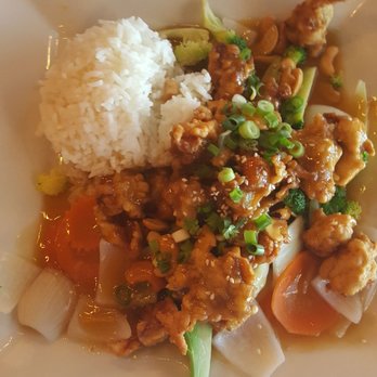 Nai Thai 2 - Orange chicken with rice. Tasty! - Thai Near Me - Goldsboro, North Carolina Nai Thai 2 - Orange chicken with rice. Tasty! - Thai Near Me - Goldsboro, North Carolina