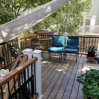 Rudy's Custom Carpentry - Here's a shot from one view showing the main portion of the deck - Carpenters Near Me - Lafayette, Colorado Rudy's Custom Carpentry - Here's a shot from one view showing the main portion of the deck - Carpenters Near Me - Lafayette, Colorado