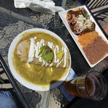 El Colibri Restaurant and Deli - Chile verde smothered burrito, chicken mole - Burgers Near Me - Salinas, California