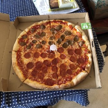 Wiseguy Pizza - Half sausage/half pepperoni - Pizza Near Me - Arlington, Virginia Wiseguy Pizza - Half sausage/half pepperoni - Pizza Near Me - Arlington, Virginia