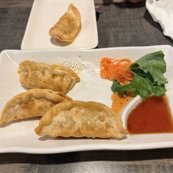 Koi Steakhouse & Sushi Bar - Gyoza with sweet chili sauce - Sushi Bars Near Me - Monroeville, Pennsylvania