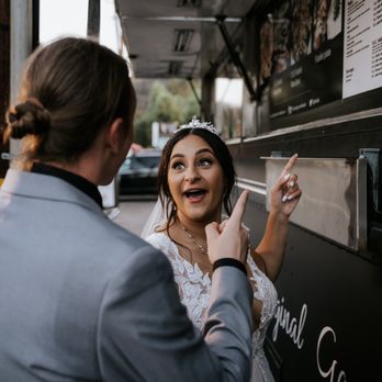 Original Gourmet Kebab - We captured a couple of photos of our bride and groom ordering food at the Original Gourmet Kebab truck. - Food Trucks Near Me - Los Angeles, California Original Gourmet Kebab - We captured a couple of photos of our bride and groom ordering food at the Original Gourmet Kebab truck. - Food Trucks Near Me - Los Angeles, California