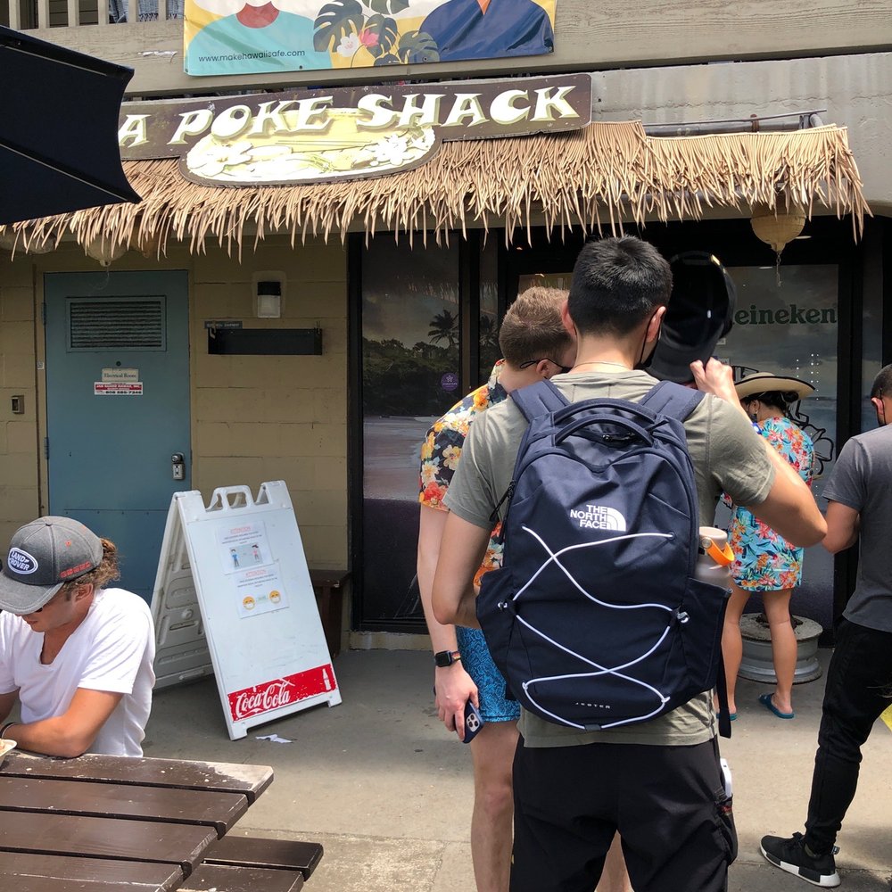 Da Poke Shack - Lines a bit long since COVID, but worth the wait!!!! - Hawaiian Near Me - Kailua-Kona, Hawaii Da Poke Shack - Lines a bit long since COVID, but worth the wait!!!! - Hawaiian Near Me - Kailua-Kona, Hawaii