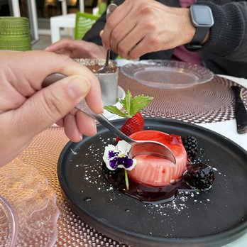 Petralunga - Tiramisu and Berries Pannacotta - Pizza Near Me - Miami, Florida