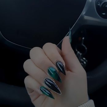 Studio Nails and Spa - My right hand after showing the reference photo. - Nail Salons Near Me - Warner Robins, Georgia Studio Nails and Spa - My right hand after showing the reference photo. - Nail Salons Near Me - Warner Robins, Georgia