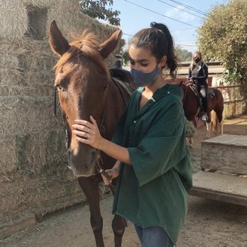 Griffith Park Horse Rentals - Me and rose (I rode her for the ride, had a big personality which I would recommend for a more experienced rider) - Horseback Riding Near Me - Glendale, California