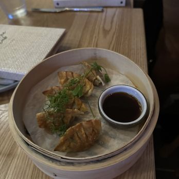 Palm Tree Club - Wagyu gyoza - New American Near Me - Orlando, Florida Palm Tree Club - Wagyu gyoza - New American Near Me - Orlando, Florida