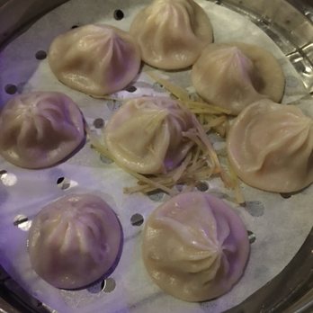 Shanghai Bun - Xiao Long Bao (juicy pork dumplings) - ask for a soup spoon to enjoy the juice that pours out of them when you bite into them - yummy! - Tapas Bars Near Me - San Diego, California Shanghai Bun - Xiao Long Bao (juicy pork dumplings) - ask for a soup spoon to enjoy the juice that pours out of them when you bite into them - yummy! - Tapas Bars Near Me - San Diego, California
