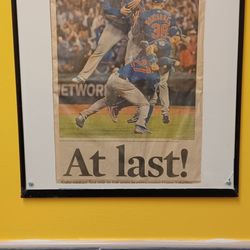 Keeping in the theme of baseball   Go Cubs.