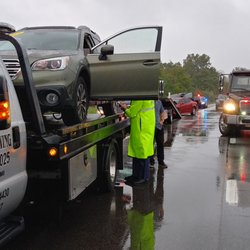 Powell's Towing - Drive safe on the Freeway when rain arrives.
