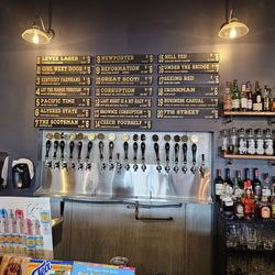Wooden Cask Brewing Company - Draft menu