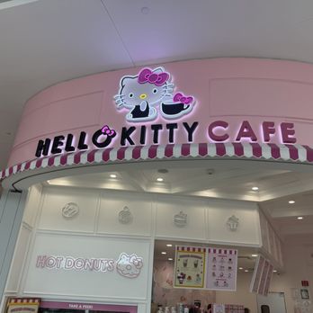 Hello Kitty Cafe - Store front inside mall, next to Eataly. - Themed Cafes Near Me - Santa Clara, California