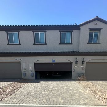 Big Bully Turf - Original driveway before any installation. - Landscaping Near Me - Henderson, Nevada