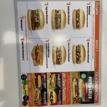 Whataburger - a menu for burgers - Fast Food Near Me - Montgomery, Alabama