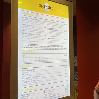 Eggslut - Menu - Breakfast & Brunch Near Me - Las Vegas, Nevada Eggslut - Menu - Breakfast & Brunch Near Me - Las Vegas, Nevada