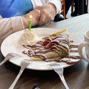 Brothers Cafe - Complementary birthday breakfast crepe. - Comfort Food Near Me - Santa Rosa, California Brothers Cafe - Complementary birthday breakfast crepe. - Comfort Food Near Me - Santa Rosa, California
