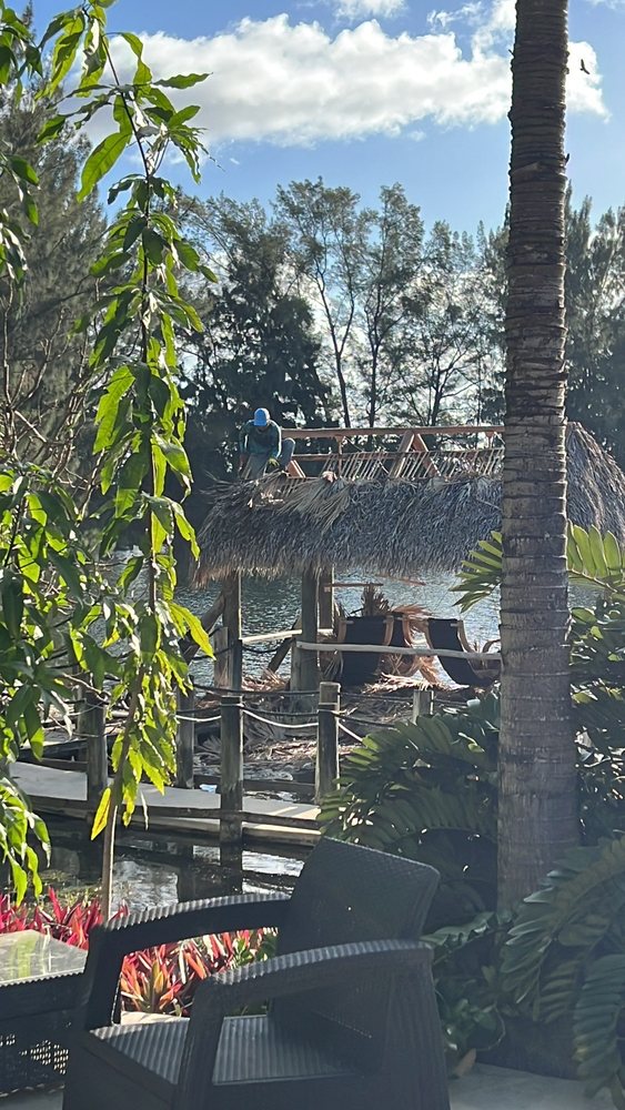 Slide of Luau Chikee Hut