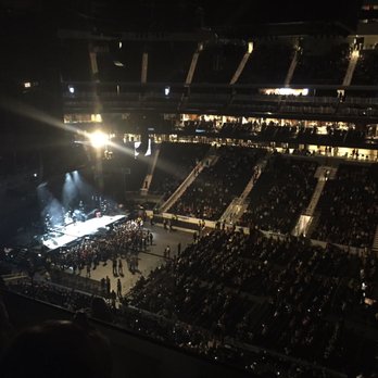 Rogers Place - View from Section 218, row 3 - Stadiums & Arenas Near Me - Edmonton, Alberta