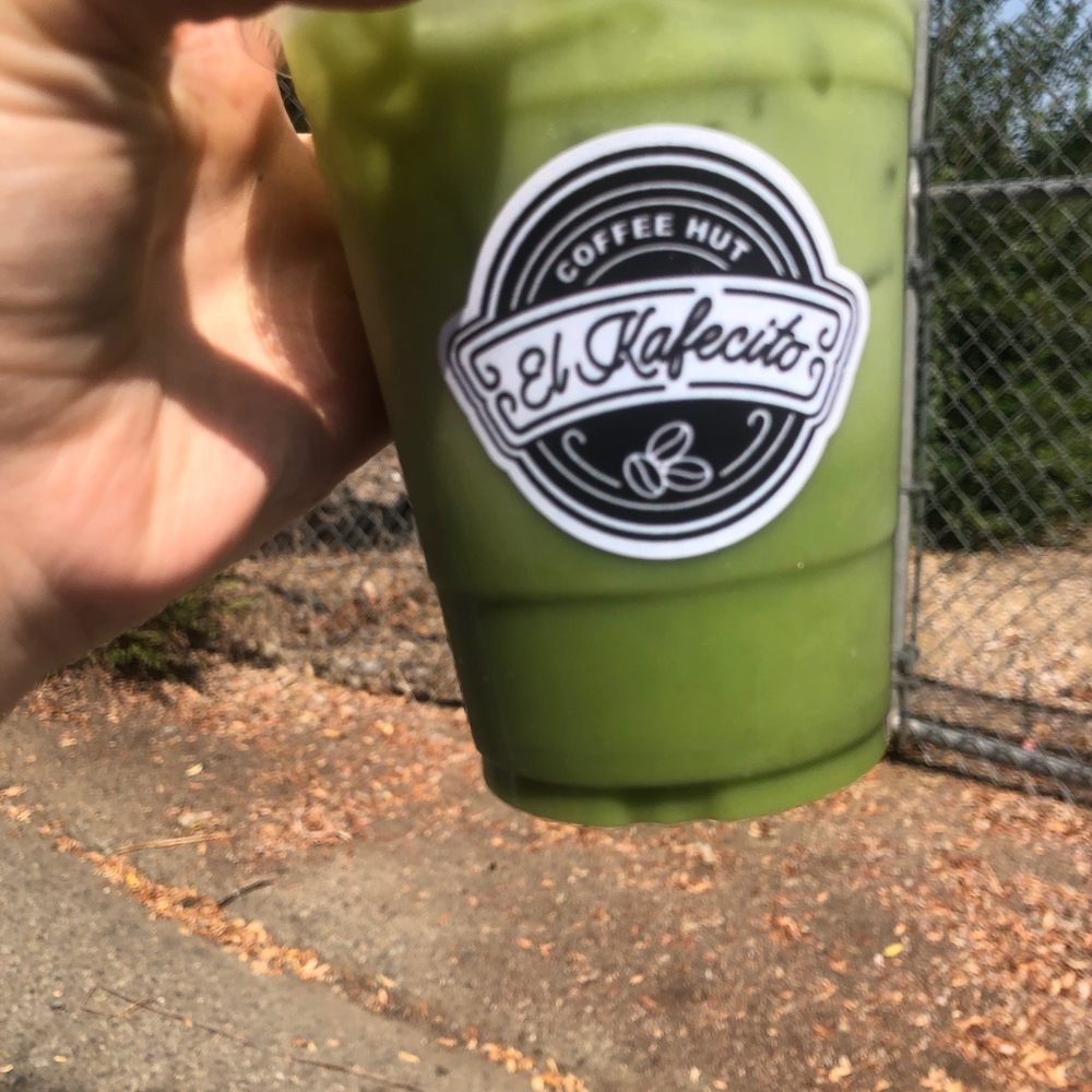 El Kafecito Hut - Matcha green tea with oat - Coffee & Tea Near Me - Vista, California El Kafecito Hut - Matcha green tea with oat - Coffee & Tea Near Me - Vista, California
