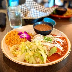 El Canton De La Patrona - Crispy Shrimp Enchiladas - I really enjoyed these and would get again!