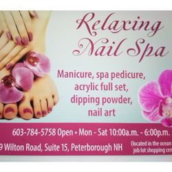 Relaxing Nail Spa - Newspaper Ad