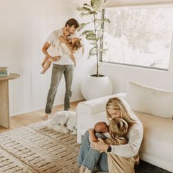 Sabrina Lynn Photography - At Home Newborn Family Photos