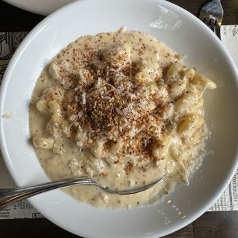 The Depot Restaurant - Dungeness crab Mac and cheese - New American Near Me - Seaview, Washington