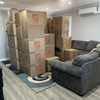 WJ Movers - Unloading, they will out wherever you want - Movers Near Me