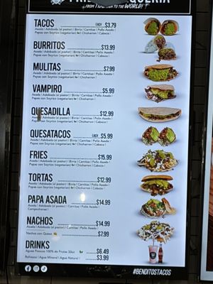 Menu photo 1 Frida's Taqueria Escondido, CA