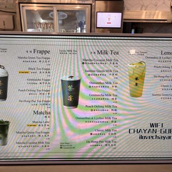 Chayan - Menu - Bubble Tea Near Me - Rowland Heights, California