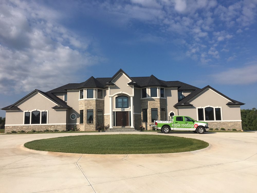 Slide of Apple Roofing