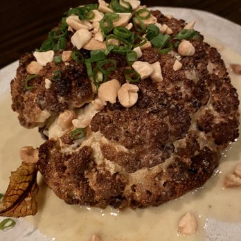 Sparrow + Wolf - Slow Roasted Caulifower - New American Near Me - Las Vegas, Nevada Sparrow + Wolf - Slow Roasted Caulifower - New American Near Me - Las Vegas, Nevada
